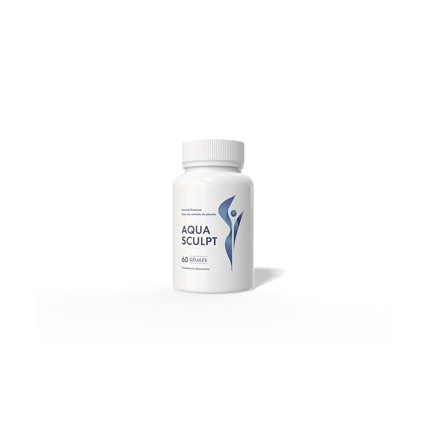 Aquasculpt : Complément alimentaire naturel | framboise & Thé vert – 60 gélules – 450 mg – Formule végétale