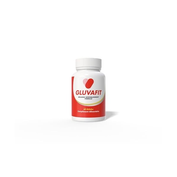 Gluvafit Ingrédients naturels, cétone de framboise et thé vert, complément alimentaire, 450 mg