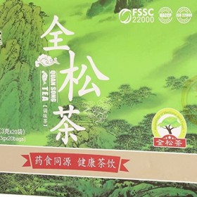 Sachets de Thé en Pollen de Pin, Broyage Professionnel, Complément Alimentaire pour le Métabolisme, 20 Sachets