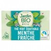 JARDIN BIO ETIC – Infusion Bien-Être Menthe Bio, Saveur Fraîche et Naturelle 20 Sachets - Le Lot De 4