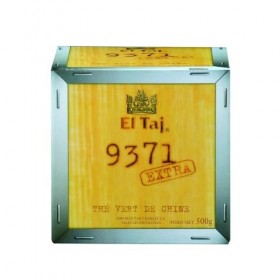 EL TAJ – Thé Vert Naturel aux Arômes Frais, Infusion Revigorante et Douce Boîte 500g - Le Lot De 3