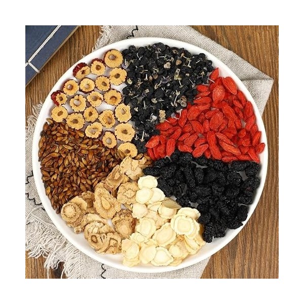 Ginseng & Mulberry Herbal Tea, Kidney Tea Formula Ginseng Six Treasure 1 pcs 