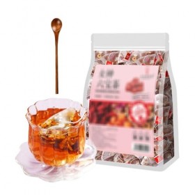 25 Bags Ginseng Six Treasure Tea, Ginseng Five Treasures Tea Kidney Teas Formula, Ginsengs & Mulberry Herbal Teas for Women