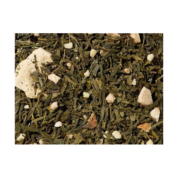 teemando® Mélange de thé vert Sencha Noisette / Citron vert aromatisé Noisette et citron vert 1 kg