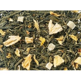 teemando® Mélange de thé vert Sencha Ananas Mangue Ananas Mangue aromatisé 1 kg