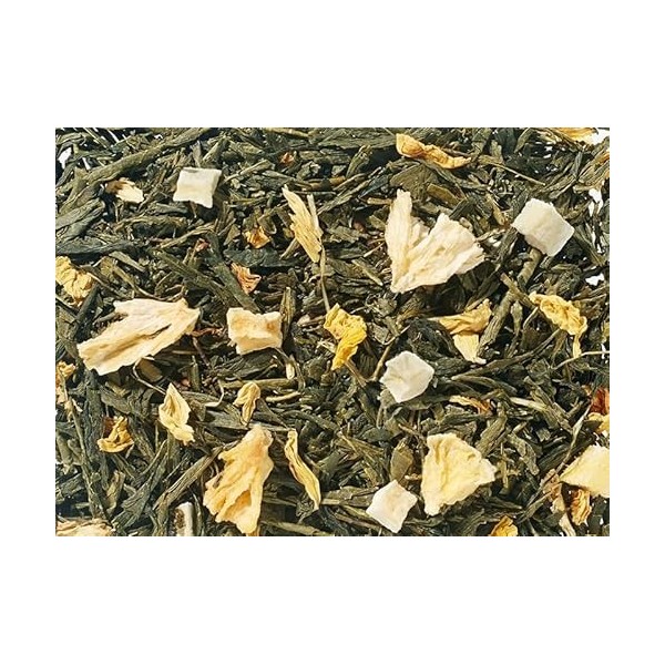 teemando® Mélange de thé vert Sencha Ananas Mangue Ananas Mangue aromatisé 1 kg