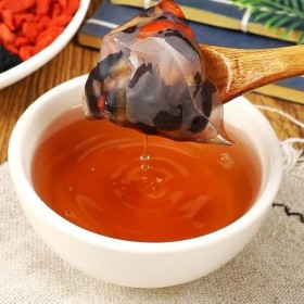 Yaepoip Kidney Tea Formula Ginseng Five Treasure Tea Combination Wolfberry Tea Chinese Formula Teas for Men and Women 1Box T...