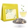 LWXLJMJZC-Thé Vert Premium aux Fleurs de Jasmin Bi Tan Piao Xue en Feuilles Lâches |100g Idéal pour une dégustation chaude ou