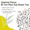 LWXLJMJZC-Thé Vert Premium aux Fleurs de Jasmin Bi Tan Piao Xue en Feuilles Lâches |100g Idéal pour une dégustation chaude ou