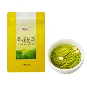 Fleurs de Jasmin Séchées, Soupe au thé Jaune Vif et Vert, Parfum Frais Longue Durée, 7,7 Oz avec une Durée de Conservation de