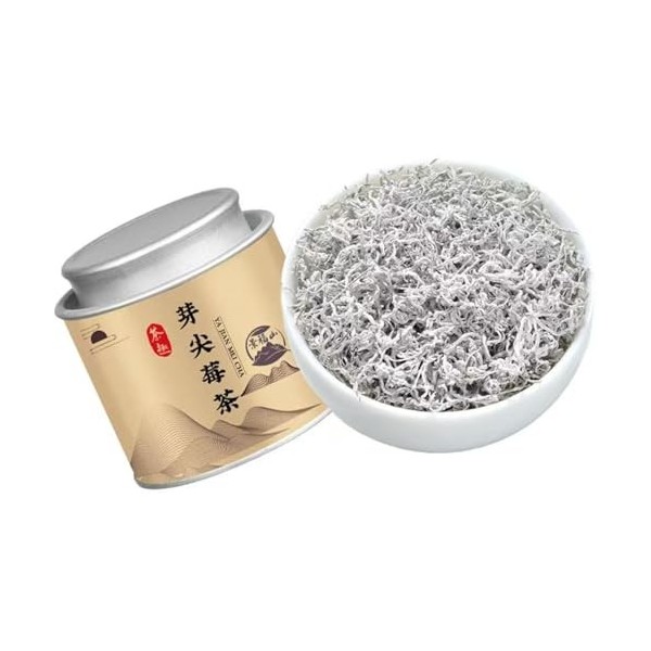 Premium Thé De La Vigne De Chine Couleur Blanche Naturelle Pur Tendres Pointes De Bourgeons 25g Thé À Larôme Puissant