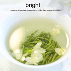 Thé au Jasmin parfumé en Forme de Fleur Complète, Naturel et Rustique, 100g, 24 Mois de, thé Chinois en Feuilles Mobiles