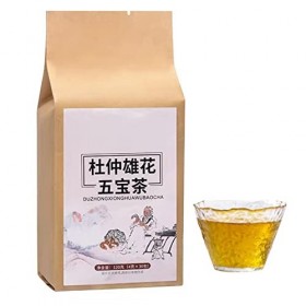 Thé Tu Chg Eucommia Thé de Ginseng à Fleurs Mâles Thé Sain pour Homme 30 ités au Total