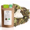 Thé Vert bio Pomme Banane Crêpes BIO - 100g 40 tasses - Thé en vrac 100% agriculture biologique - Mes-Thés Thé vert