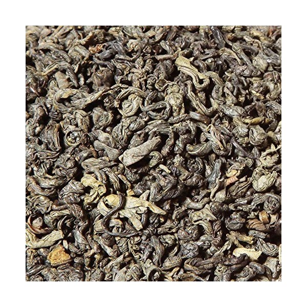 Thé Vert bio China Gunpowder Grade 1-100g 40 tasses - Thé en vrac 100% agriculture biologique - Mes-Thés