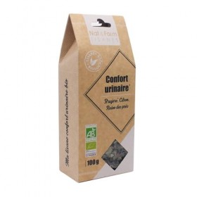 Nat&Form Tisane Confort Urinaire Bio 100g Thé vert