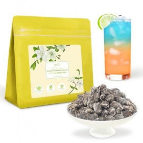 LWXLJMJZC – THÉ VERT PRÉMIUM ŒIL DE PHÉNIX ARTISANAL Aux arômes naturels de jasmin | Saveur Jasmin Idéal en version chaude 