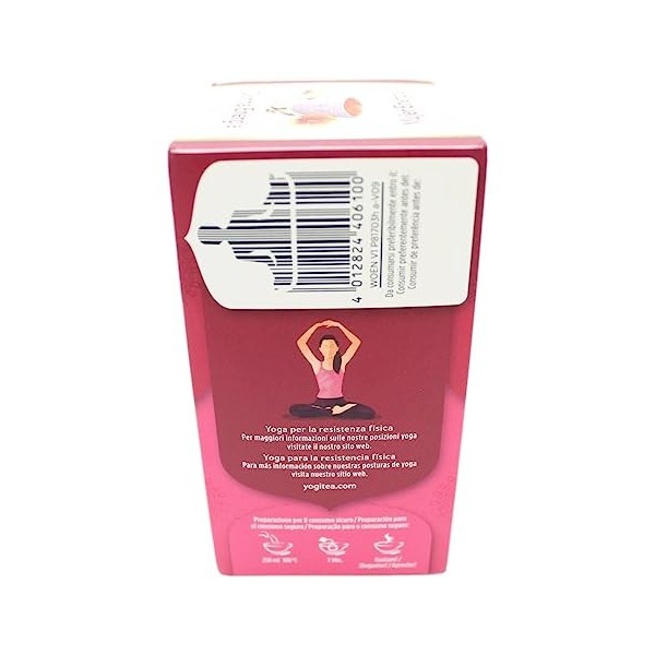 YOGITEA YOGI TEA MUJER ENERGIA 17infusiones. – mélange de plantes à infuser, se savoure nature ou avec un peu de miel et faci...