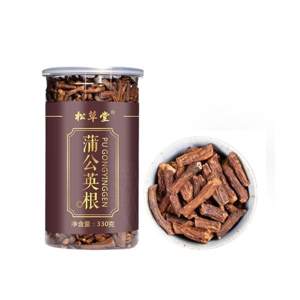 Tisane naturelle Thé sain Thé à la racine de pissenlit 11,64oz Thé à la racine sauvage Changbai Shan 330g