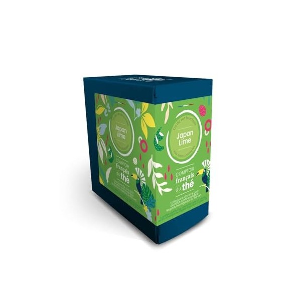 Thé vert Japan Lime - 20 sachets - Boîte 40g Thé vert