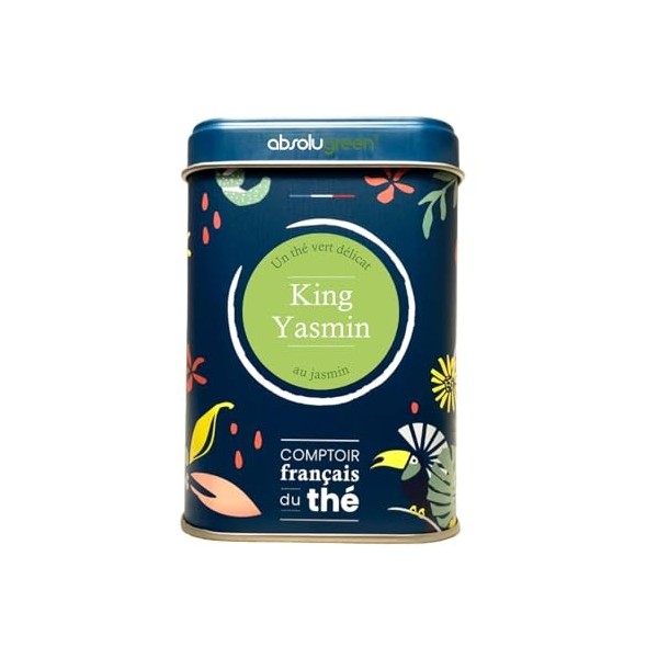 Thé Vert en Boite Métal - Comptoir Français du Thé - Maison Française - Thé en vrac Kimono 