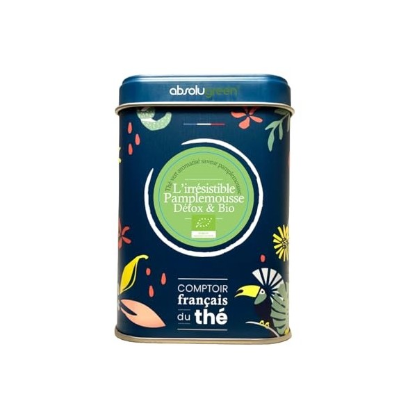 Thé Vert en Boite Métal - Comptoir Français du Thé - Maison Française - Thé en vrac Kimono 