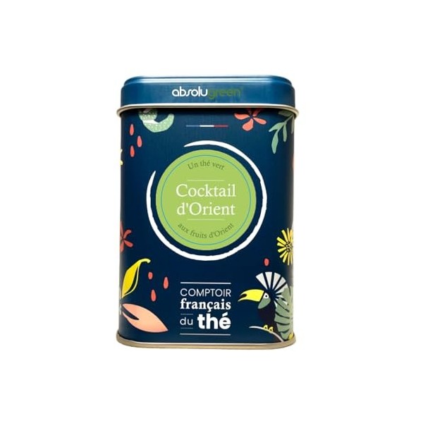 Thé Vert en Boite Métal - Comptoir Français du Thé - Maison Française - Thé en vrac Kimono 