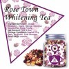 Plant Gift Rose Town Tea, Roselle, raisin, myrtille, pomme, mangue, noix de coco, pétales de rose rouge double 100% thé de sa