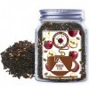 Plant Gift Black Currant Black Tea,Thé Noir à la Feuille de Feuilles, Pomme, Fruits de Roselle, thé Chaud et glacé, Naturel, 