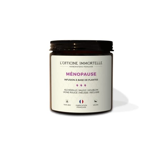 TISANE MENOPAUSE | APAISANTE ET ÉQUILIBRANT | INFUSION NATURELLE POUR LE BIEN-ÊTRE FÉMININ