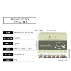 KLYso Thé Floral Vitalité - Revitalisez Et Obtenez Une Silhouette Parfaite en Cinq Points 1PCS Thé vert