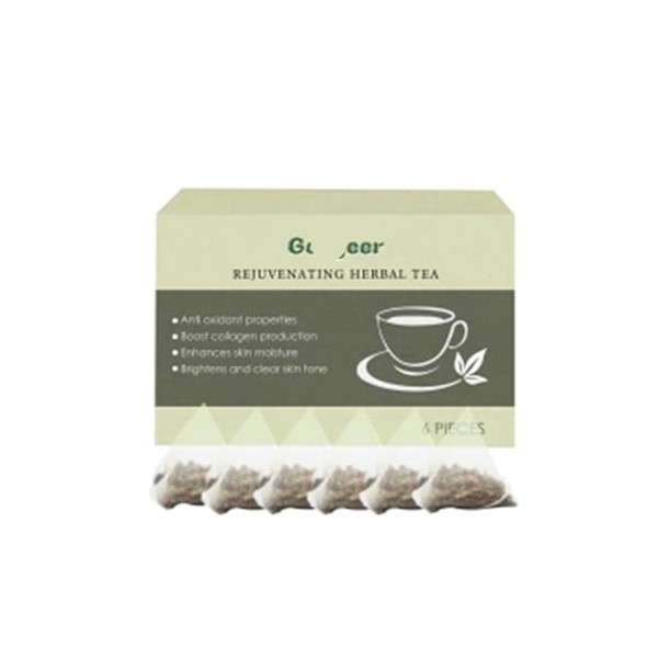 KLYso Thé Floral Vitalité - Revitalisez Et Obtenez Une Silhouette Parfaite en Cinq Points 1PCS Thé vert