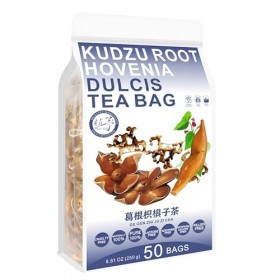 Plant Gift Kudzu Root Tea Bag 8.81oz 5g*50bags geigen, réglisse, Chine pure et naturelle, mélange de santé, mélange de thé 