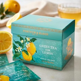 Thé vert au citron, 15 sachets de thé soyeux, 30 g