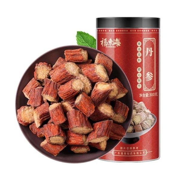 Thé Chinois Naturel De Première Qualité Danshen 300g / 10,58oz Herbes Chinoises