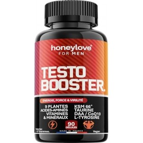 Testosterone Musculation Homme | 90 gélules Testo booster Puissant | Libido, Energie & boost Performance Men & testostérone |