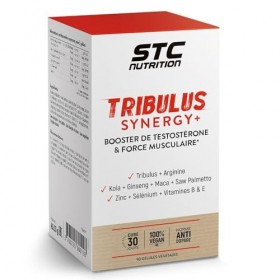 STC NUTRITION - Tribulus Synergy + - Favorise le maintien du taux de testostérone - Améliore les performances physiques & Amé