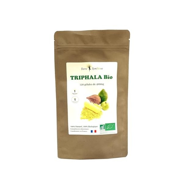 TRIPHALA BIO - 120 gélules de 400mg