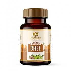 Maharishi Ayurveda Triphala Ghrit | Bon pour la santé des yeux | Améliore la santé intestinale | Ghee stimulant le cerveau | 