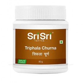 Sri Sri Tattva Triphala Churna 80g/2.82192 oz Pack of 2 