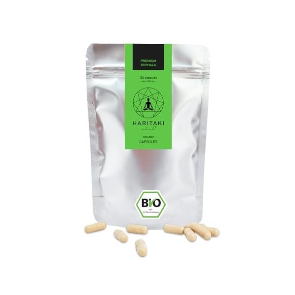 Lot de 120 capsules Triphala bio