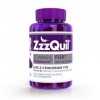 ZzzQuil Sommeil Fort - Gommes arôme naturel fruits des bois - Complément alimentaire à base de valériane, camomille matricair