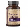 Valériane à haute dose - 180 gélules - 600mg de valériane à haute dose par gélule - Comprimés de valériane
