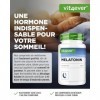 Mélatonine - 365 comprimés - 0,5 mg par dose journalière 1/2 comprimé - Sans additif indésirable - Hautement dosé - Vegan