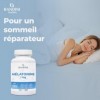 Bandini® Mélatonine 400 Comprimés, pure 1mg - Sommeil Rapide et Repos - Complément Alimentaire de Melatonine Fortement Dosé -