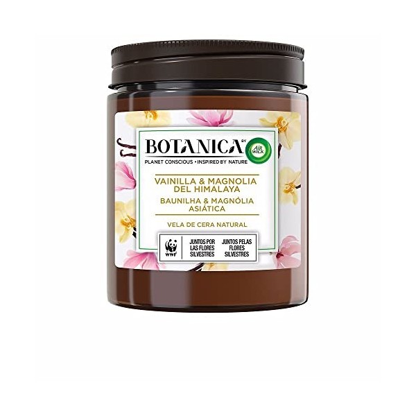 NOVA ENGEL Botanica Vela Vanilla & Himalayan Magnolia 205 Gr