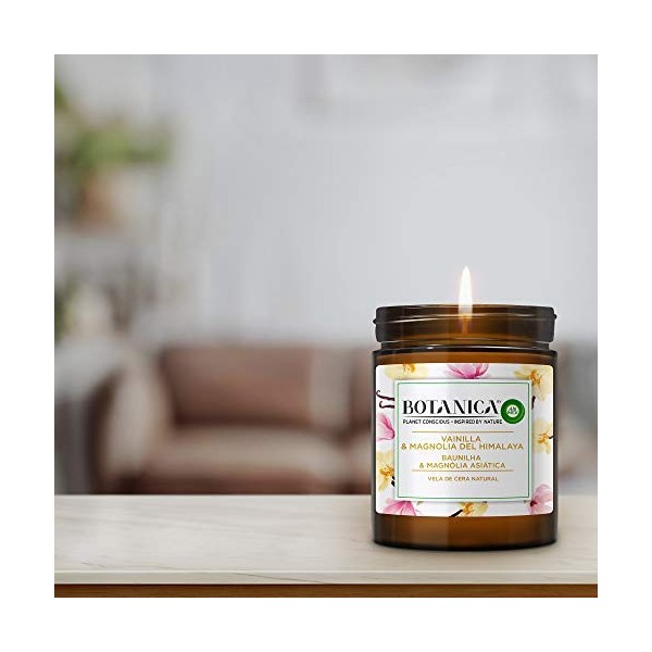 NOVA ENGEL Botanica Vela Vanilla & Himalayan Magnolia 205 Gr