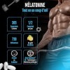 Mélatonine Time Release – 365 comprimés à sucer goût citron – Libération retardée grâce à Sepismart® SR – 0,5 mg par portion 
