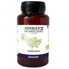 Valériane BIO | 200 gélules | Sommeil & Relaxation | 280 mg dosage 100% naturel sans additif et non comprimé | LHERBIER DE G