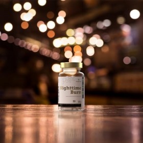 Golden Tree Nighttime Burn – Gélules de Fibres au Figuier de Barbarie, Vitamine B3, Vitamine B6, Racine de Valériane & L-Carn